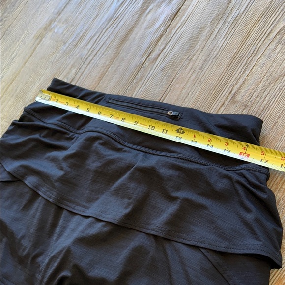 Athleta L Layered Athletic Skort Black - Picture 7 of 8